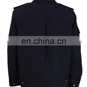 High Quality Black Color Security Guard Uniform/ Customize Guard Staff Uniform thumbnail-4