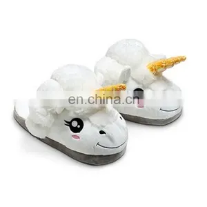 High Quality Cute Design Christmas Unicorn Slippers thumbnail-1