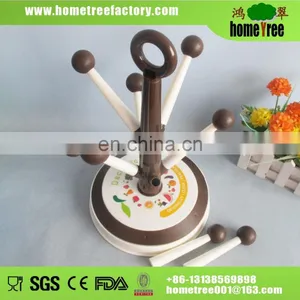 Mug Tree Holder 8PCS PlasticTea Cup Drying Hanger Rack thumbnail-3