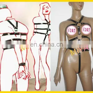Sexy Leather Costume Harness for Women thumbnail-1