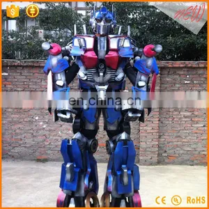 Anmie Mascot Character Superhero Optimus Prime Halloween Cosplay Costume thumbnail-6