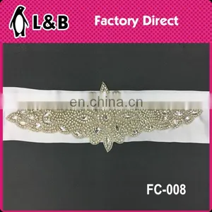 Wedding Decoration on Sale Garment Accessories Bride Rhinestone Belt thumbnail-2