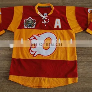 Customized #24 Ice Hockey Jersey Provide Emboidery Printing Sublimation Technology thumbnail-1