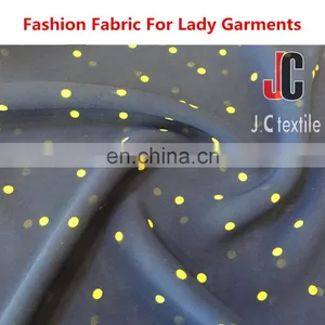 100% Polyester 100D Fabric Chiffon Printed Fabric for Ladies Dress thumbnail-3