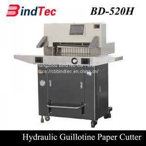 BD-520H Automaitc Guillotine Paper Cutter Hydraulic Paper Cutting Machine thumbnail-1