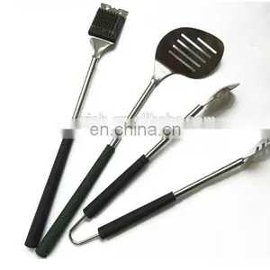2017 New Design Good Quality Stainless Steel Bbq Tong Bbq Set thumbnail-1