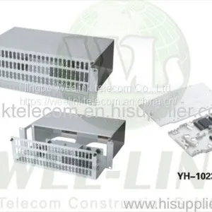 Sliding Without Guiding Rail Rack Mounted Fiber Optic Patch Panel 24 Port ODF thumbnail-1