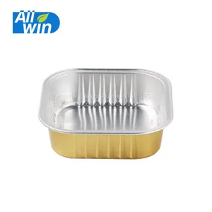 New Mold Aluminium Foil Food Packing Square Container thumbnail-1
