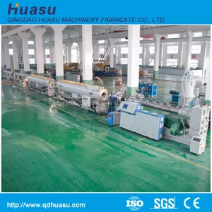 Description of Single Wall Corrugated Pipe Extrusion Line: Features of Plastic Single Wall Corrugated Pipe: Plastic Single Wall Corrugated Pipes Produced Have Features of High Temperature Resistance, Resistant to Corrosion and Abrasion, High Intensity, g thumbnail-3
