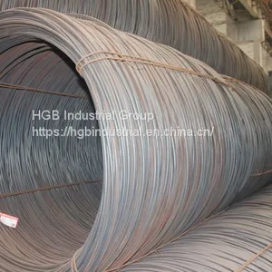 Prime Quality Hot Rolled Steel Wire Rod Application For Making Steel Nail thumbnail-2
