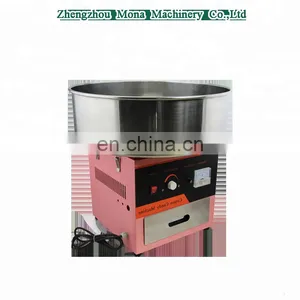 Flowers Cotton Candy Floss Machine With Cart thumbnail-1