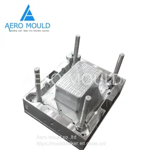 Directly Supply Plastic Vegetable Foldable Crate Mold thumbnail-1