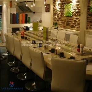 High Quality Grade Sushi Conveyor Belt System,Sushi Conveyor Chain With Modular Stainless Steel Slat thumbnail-2