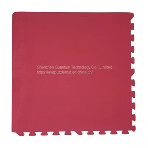 QT MAT Non-toxic Odorless Formamide Below 200PPM 24in x 24in 4pcs/set EVA Foam Puzzle Exercise Play Centre Mat With Borders thumbnail-3