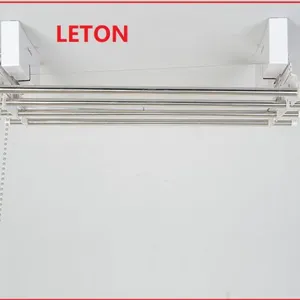 Balcony Wall Mounted Manual Clothes Hanger for Home Use thumbnail-3