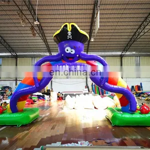 New Design Inflatable Heart-shaped Entrance Arch,Inflatable Octopus Pirates Archway Gate For Club And Stage Decor thumbnail-2