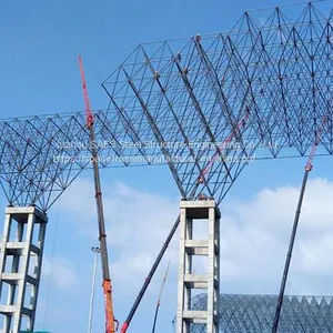 Steel Space Frame Structure Barrel Coal Storage Project for Zhongxin Iron and Steel Co., Ltd. thumbnail-1