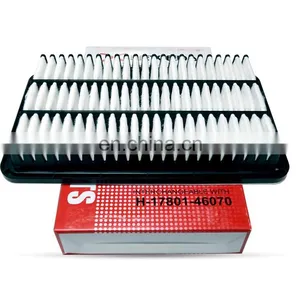 Leweda Brand Auto Spare Parts Air Filter OEM 17801-46070 for Japanese Car thumbnail-1