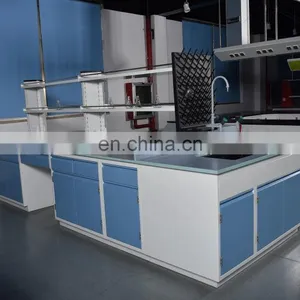 Manufacturer Hot Sale Lab Furniture Steel Laboratory Work Bench Table Price thumbnail-2