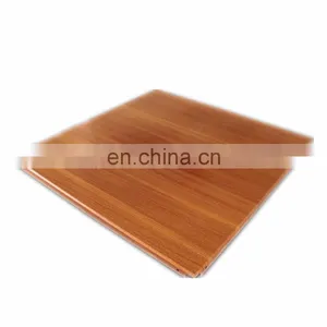 Pressed Metal Ceiling Panel Wood Ceiling Decoration thumbnail-2