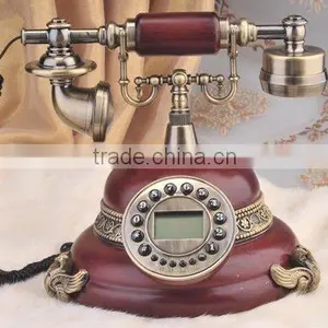 Wooden Antique Telephone , Old Fashion Phone thumbnail-1