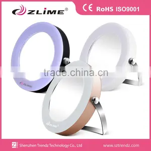 3 Times Magnifying LED Lighted Desktop Makeup Mirror thumbnail-4
