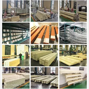 Railway Sleeper, Synthetic Sleeper, Composite Sleeper for Railroad Turnout, Railway Switches, Railroad Crossings thumbnail-1