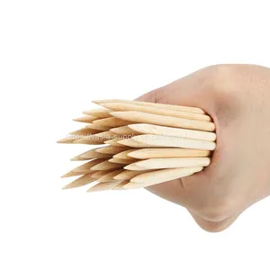 60cm Potato Barbecue Wood Skewer 6mm Bamboo Sticks Shish Kabob Bamboo Skewer thumbnail-1