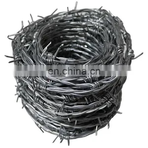 Top Quality 400m Coils Galvanized Barbed Wire for Farm Fence thumbnail-1