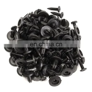 50Pcs Auto Bumper Fastener 6Mm Hole Rivet Retainer Push Engine Cover Car Door Trim Panel Clip Fasteners thumbnail-2