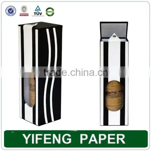 Luxury High Quality Color Printing Stamping Folding Wine Packaging Box thumbnail-4