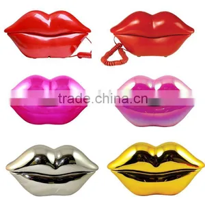 Corded Novelty Lips Telephone thumbnail-1