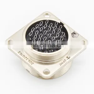 Cylinder Shaped Russian DC / AC Power Connectors Block Type Plug thumbnail-2