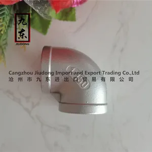 Elbow Stainless Steel Thread Pipe 304 316 Fittings thumbnail-2