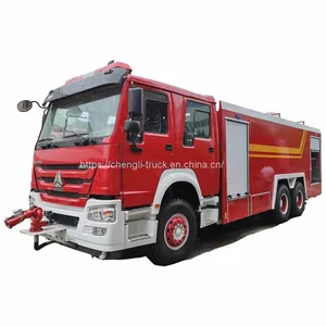 Sinotruk Howo 6x4 Foma Fire Truck 16ton thumbnail-1