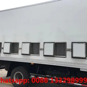 Customized ISUZU Brand 700P 5.4m Length Day Old Chicks Transported Truck for 30,000 Day Old Chicks Broilers Transportation thumbnail-3
