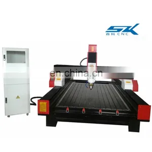 SENKE Granite Bricks Stones Double Heads Table Saw Stone Cutting Machine Large Stone Cutting Machine thumbnail-5