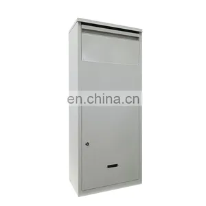 Product Factory Large Metal Apartment Waterproof Free Standing Standing Box With Security Lock Door Drop Box thumbnail-2