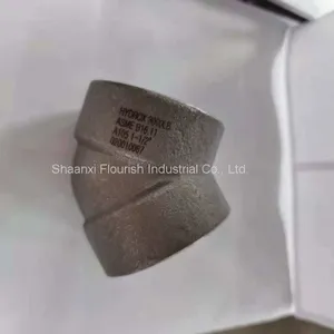 Forged Steel Pipe Fitting Socket Welding 45 Degree Elbow 3000LB ASME B16.11 thumbnail-1