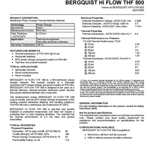 BERGQUIST HF625 HI FLOW THF 500 Hi-Flow 625 thumbnail-5