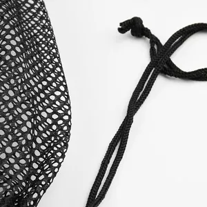 Adjustable Drawstring Mesh Bag Washable Mesh Bag With Button Storage Bag in Various Sizes thumbnail-4