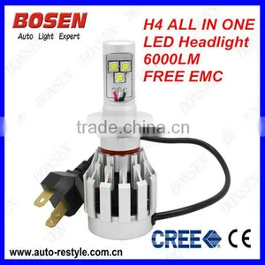 2014 Cree H4 60w All in One Led Head Light Make in China New Product 2014 thumbnail-1