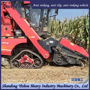 Customized Modification of Harvester Anti Sinking Track Chassis With Large Grounding Area thumbnail-2