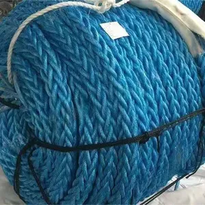 8/12 Strands Mixed Polyester Polypropylene Nylon Polyamide Marine Towing Mooring Rope thumbnail-2