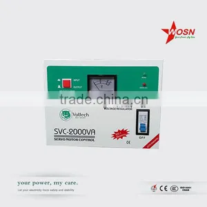 160-240V to 220V AC Single Phase Approve Portable 2000W Automatic Voltage Regulator thumbnail-1
