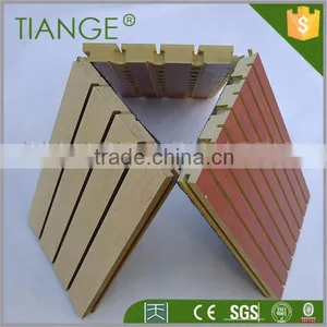 Sound Absorption Decorative Wooden Acoustic Panel in Guangzhou thumbnail-2
