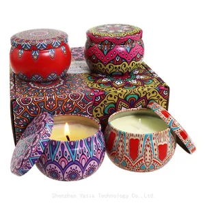 Wholesale Natural Soy Wax Scented Candles Set - Factory Direct, Customizable for Women's Gifts (Birthday/Mother's Day) thumbnail-3