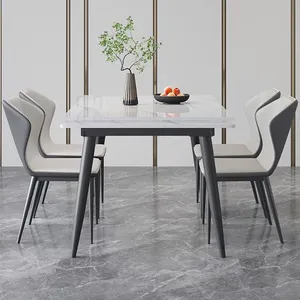 Stretchable Sintered Stone Dining Table for Dining Room thumbnail-3