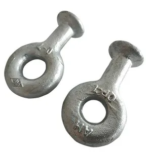 Customized Q-7-10-12 Ball Head Ring Hot-dip Galvanized QP Ball Head Hanging Ring for Power Fittings thumbnail-2