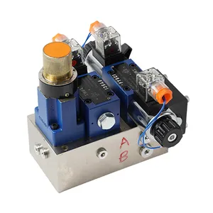 Valve Group Customized Hydraulic Manifold Block 4WE6G Flow Control Valve 2FRM6B7 Valve Block thumbnail-2